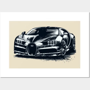 Bugatti Chiron Posters and Art